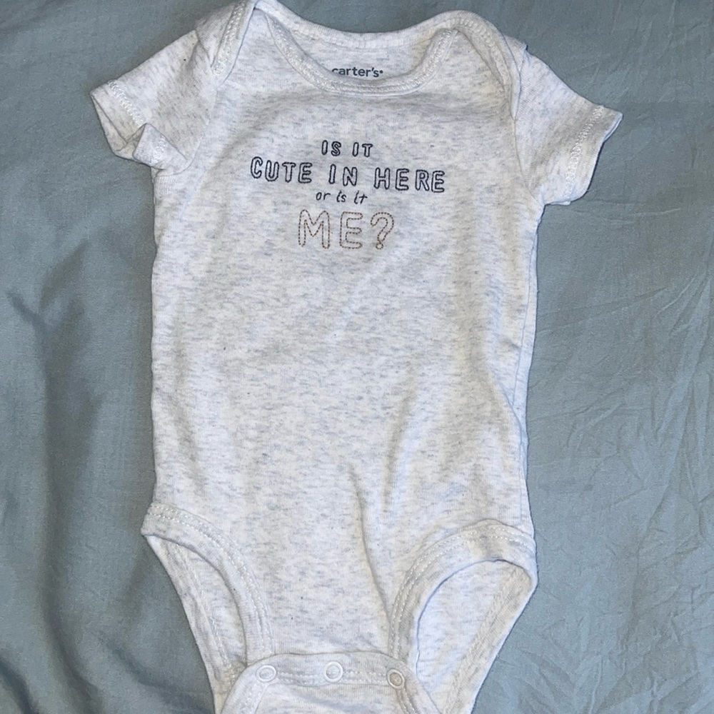 Is It Cute In Here Or Is It Me Onsie